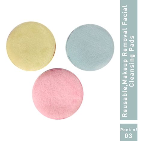 Buy MeSkin&nbsp;Finger Puff&nbsp;Professional Makeup Puff (Pack of 3 with Assorted Colors)-Purplle