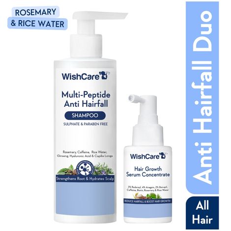 Buy Wishcare Hair Care Kit (Shampoo 250 ml + Hair Growth Serum 30 ml)-Purplle