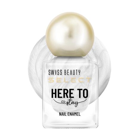 Buy Swiss Beauty Select Here to Stay Nail Enamel with High gloss finish | Waterproof & Long-Lasting | Non - stain chip resistant |26 Sheer Pearl 12 ml-Purplle