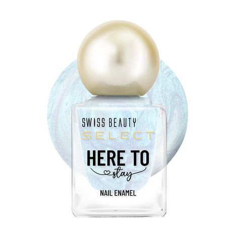 Buy Swiss Beauty Select Here to Stay Nail Enamel with High gloss finish | Waterproof & Long-Lasting | Non - stain chip resistant |30 Mermaid Pearls 12 ml-Purplle