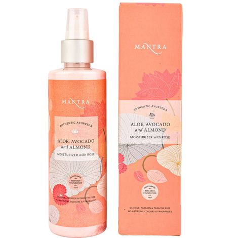 Buy Mantra Herbals Aloe, Avocado And Almond Moisturiser With Rose (100 ml)-Purplle