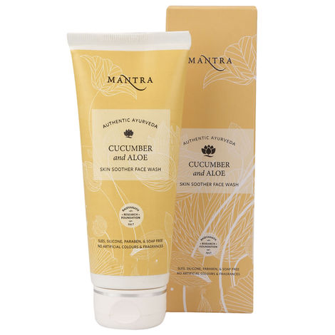 Buy Mantra Herbals Cucumber And Aloe Skin Soother Face Wash 50 ml-Purplle