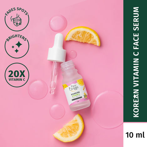 Buy Pure Origin Korean Vitamin C Bright Boosting Serum 10 ml-Purplle