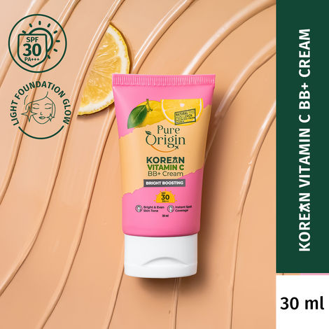 Buy Pure Origin Korean Vitamin C Bright Boosting BB+ Cream 30 gm-Purplle