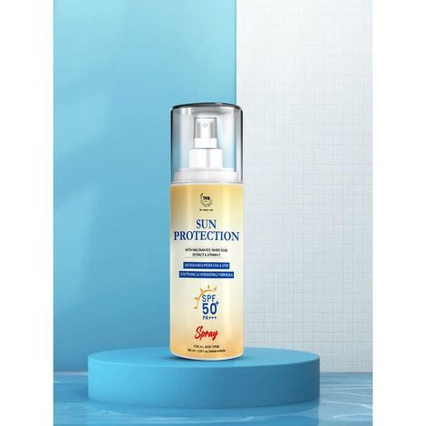 Buy TNW The Natural Wash Sun Protection SPF 50 Spray with Niacinamide & White Rose Extract | For Sun Protection Against UVA/UVB | With SPF 50 & PA+++ - 100 ml-Purplle
