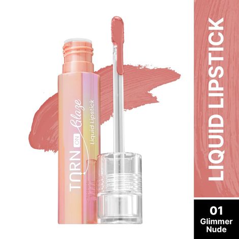 Buy Swiss Beauty Select Turn on Glaze Liquid Lipstick| Vinyl- Like-Shine | Infused with Vitamin E and Argon Oil |1 Glimmer Nude 3 ml-Purplle