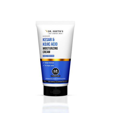 Buy Dr. Sheth's Kesar & Kojic Acid Moisturizing Cream 50 gm-Purplle