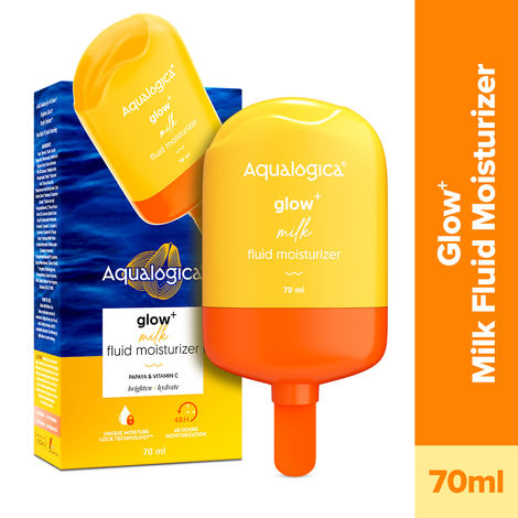Buy Aqualogica Glow+ Milk Fluid Moisturizer 70ml-Purplle
