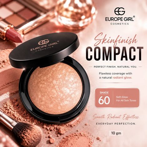 Buy Europe gmirl Cosmetics Skinfinish Compact -70 10 gm-Purplle