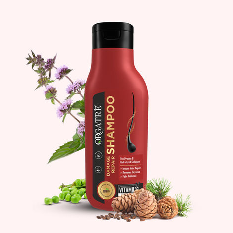 Buy Orgatre Damage Repair Shampoo (250ml)-Purplle