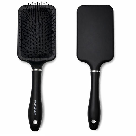 Buy Ronzille Paddle Hair Brush For Hair Styling Multicolor ,1 Pc-Purplle