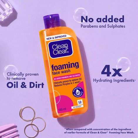 Clean & Clear Foaming Face Wash 240ml