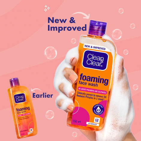 Clean & Clear Foaming Face Wash 240ml