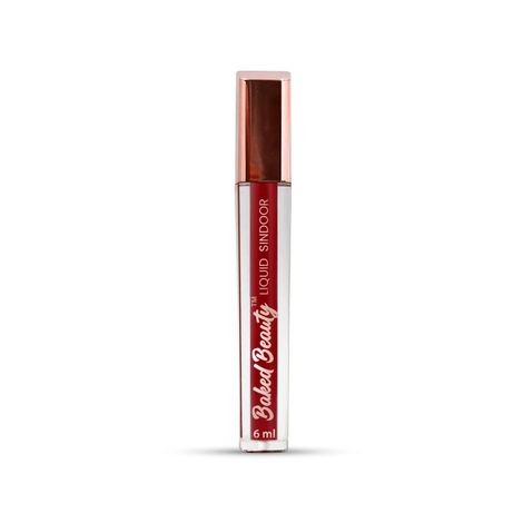 Buy Baked Beauty Liquid Sindoor , Smudge Proof & Sweatproof, Instant Drying & Long Lasting, Maroon, 6 ml-Purplle
