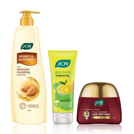 Joy Daily Defense Combo : Skin Fruits Lemon Face Wash (100 ml ...