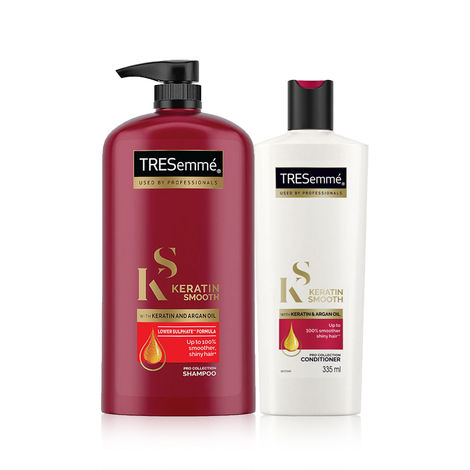 Buy Tresemme Keratin Smooth Shampoo and Conditioner Combo - Combo of 2-Purplle
