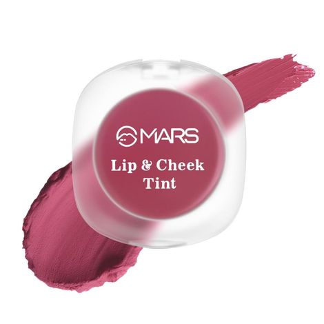Buy MARS Lip & Cheek Tint for Bold Pop Color (2.8 gm) (01-Dusty Rose - Trust Your Heart) | Demi Matte Finish | Dual Function | Buildable High Pigmentation | Long-Lasting Color | Weightless Wear-Purplle