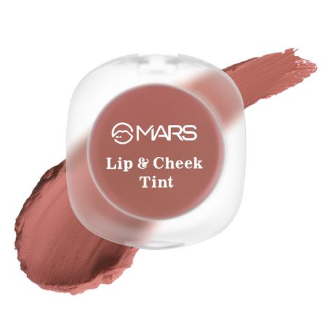 Buy MARS Lip & Cheek Tint for Bold Pop Color (2.8 gm) (03-Cinnamon Glow - Support Your Growth) | Demi Matte Finish | Dual Function | Buildable High Pigmentation | Long-Lasting Color | Weightless Wear-Purplle