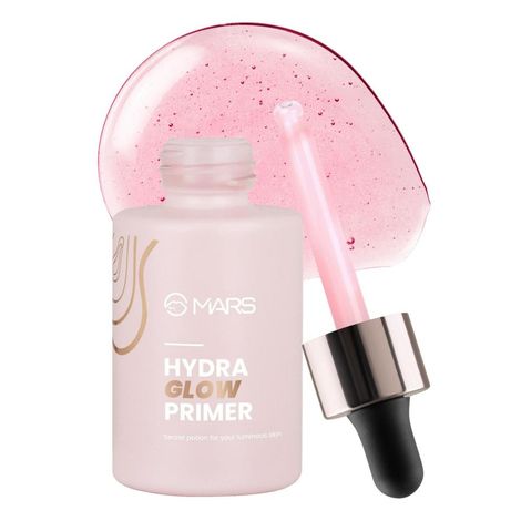 Buy MARS Hydra Glow Primer for Face Makeup (30 ml) | Nourishes Skin with Hyaluronic Acid, Argan oil, Aloevera Extract & Chamomile Water | Subtle Radiance | Dewy Base & Moisturization-Purplle