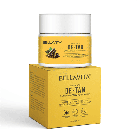 Buy Bella Vita Organic Insta Bright Face Pack(100gm)-Purplle