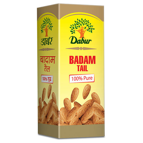 Buy Dabur Badam Tail : 100% Pure - 100ml | Sweet Almond Oil| Rich in Vitamin -E for Healthy Skin , Hair and Body-Purplle