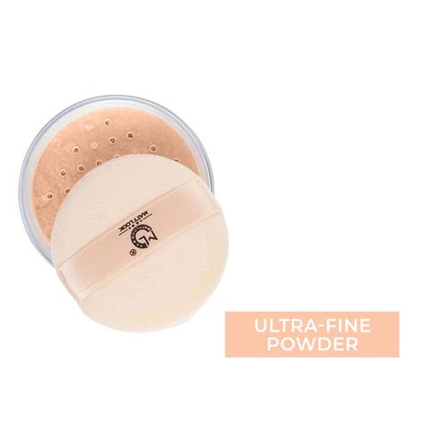 Buy Mattlook Face Makeup Banana Luxury Loose Powder Translucent, Light (12 gm)-Purplle