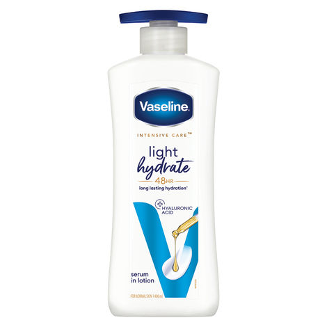 Buy Vaseline Light Hydrate Serum In Lotion| Superlight & Non-Sticky for Hydration Boost | 400 ml-Purplle