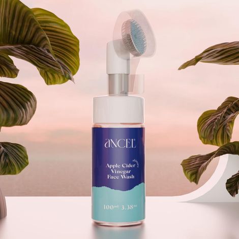 Buy ANCEL Apple Cider Vinegar Foaming Face Wash I 100 ml-Purplle