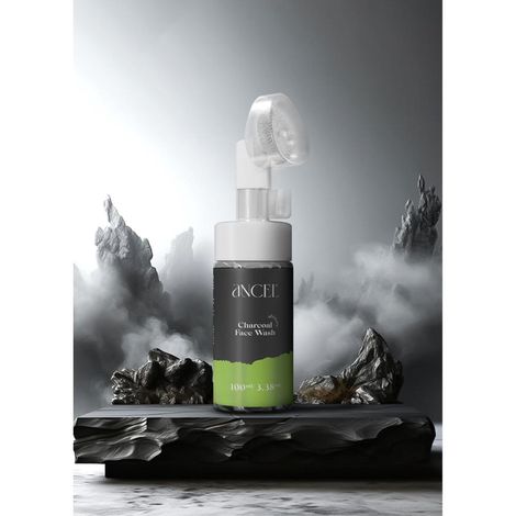 Buy ANCEL Charcoal Foaming Face Wash I 100 ml-Purplle