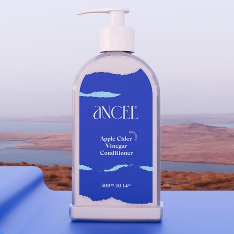 Buy ANCEL Apple Cider Vinegar Conditioner with Apple Cider Vinegar, Almond Oil, Argan Oil, Shea Butter | Natural ingredients| Sulphate & Paraben Free | For Men & Women | 300 ml-Purplle