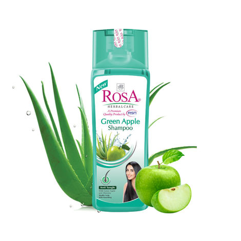 Buy ROSA Green Apple shampoo 500 ml I With Green Apple and Aloevera l Anti Tangle I Healthy Scalp with Nourishing I Pack of 1, Unisex-Purplle