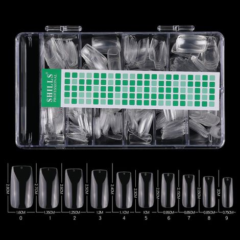 Buy Shills Professional Soft Gel Full Cover Tip - Clear (30 gm)-Purplle