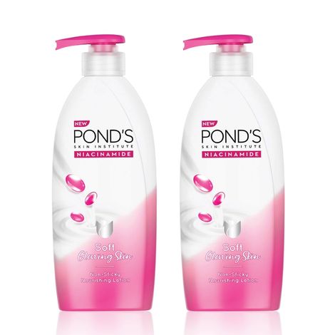 Buy Ponds Niacinamide Nourishing Body Lotion (275 ml) Pack of 2-Purplle