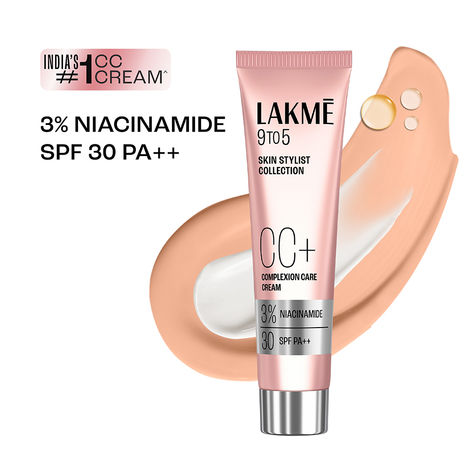 Buy Lakme 9 to 5 Complexion Care Face Cream | Enhances Glow | Tinted Moisturiser | Beige | 30 gm-Purplle