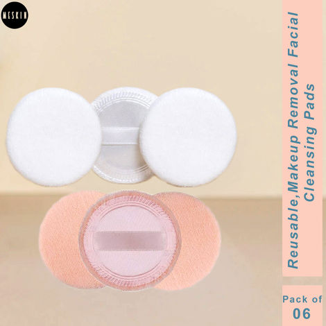 Buy A MeSkin Finger Puff Professional Makeup PuffA msk Finger puffA A (Pack of 6 with Assorted Colors)-Purplle