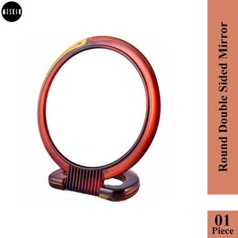 Buy MeSkin Magnifying Makeup Mirror with Handle - (Pack of 1)-Purplle