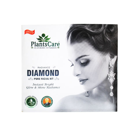 Buy Plants Care Radiance Diamond Pure Facial kit mini 100 gm-Purplle