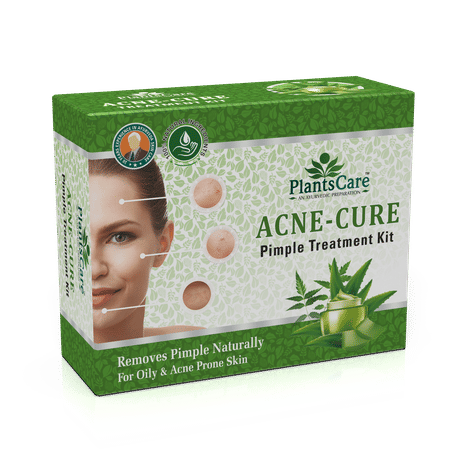 Buy Plants Care Acne cure pimple treatment kit 140 gm +165 ml-Purplle