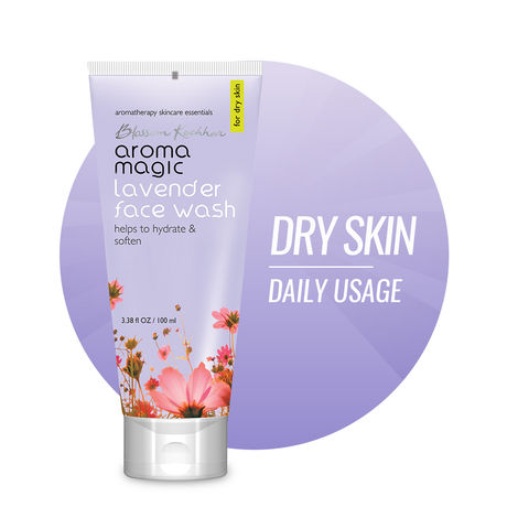 Buy Aroma Magic Lavender Face Wash (100 ml)-Purplle