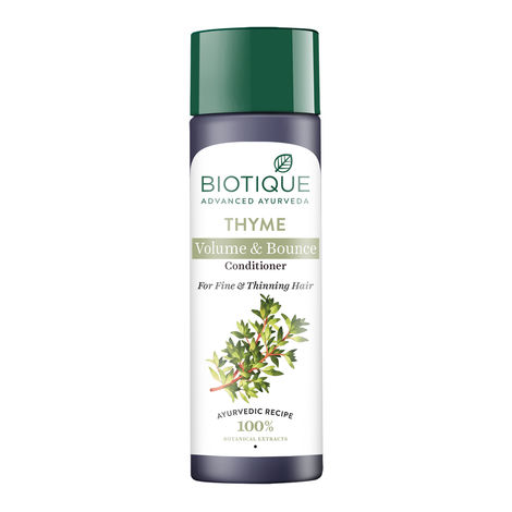 Buy Biotique Thyme Volume & Bounce Conditioner (200 ml)-Purplle