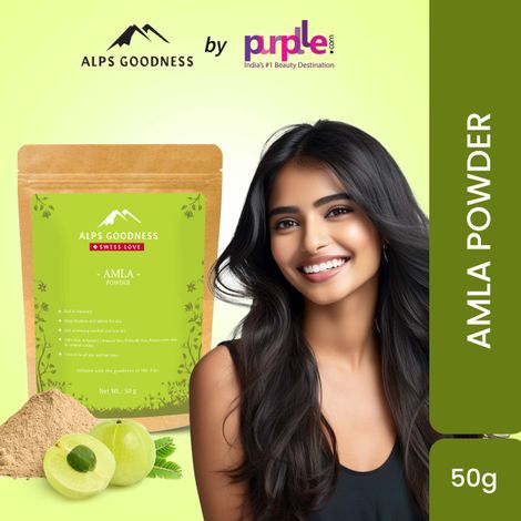 Buy Alps Goodness Powder - Amla (50 gm)-Purplle
