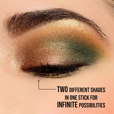 Insight Cosmetics Duo Eyeshadow Stick - Deep Space & Starlight 2 gm