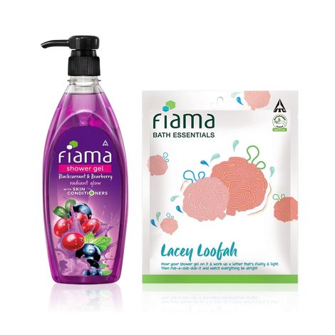 Buy Fiama Bath Essential Combo of 2-Purplle
