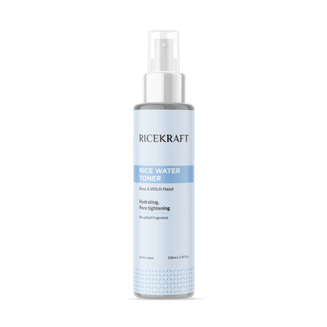 Buy Ricekraft Rice Water Toner | Korean Face Toner cum Mist for Glowing Skin| Hydrating and Pore Tightening| For Men and Women| All Skin Types | 100 ml-Purplle