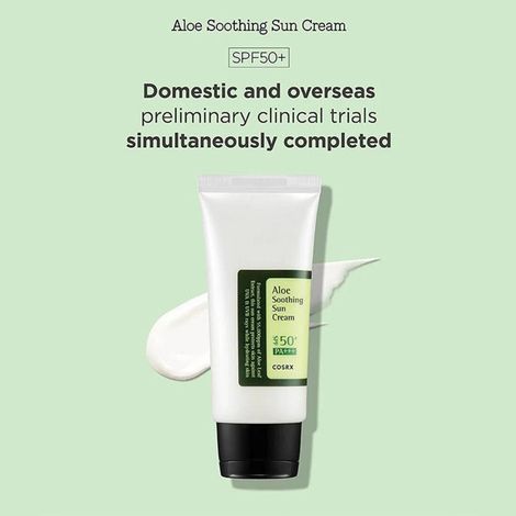 Buy Cosrx Aloe Soothing Sun Cream SPF 50 PA+++ 50 ml-Purplle