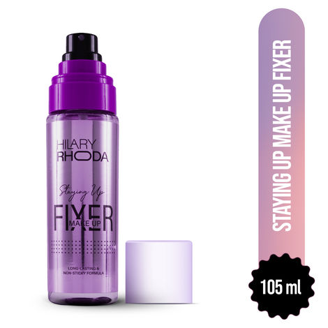 Buy Hilary Rhoda Staying Up Makeup Fixer | Infused with Niacinamide | Hydrating & Refreshing Setting Spray | Smudge-Proof Makeup Fixer | Waterproof & Non-Sticky Formula | 105 ml-Purplle