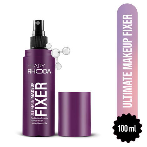 Buy Hilary Rhoda Ultimate Makeup Fixer | Infused with Niacinamide & Hyaluronic Acid | Hydrates, Soothes & Refreshes Skin | Dual Action & Weightless Formula | Setting Spray |100 ml-Purplle
