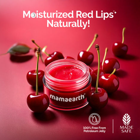 Buy Mamaearth Cherry Moisture Therapy Lip Balm for Dry & Chapped Lips- 15 gm-Purplle