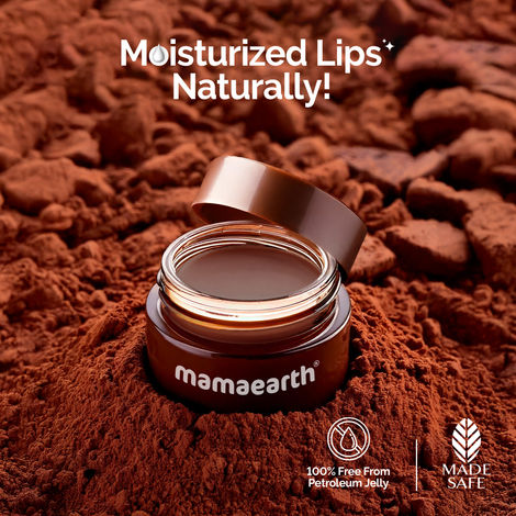 Buy Mamaearth Cocoa Moisture Therapy Lip Balm for Dry & Chapped Lips 15 gm-Purplle
