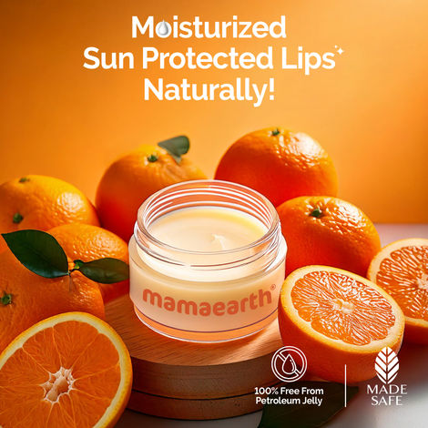 Buy Mamaearth Vitamin C Moisture Therapy Lip Balm SPF 50 for Dry & Chapped Lips 15 gm-Purplle